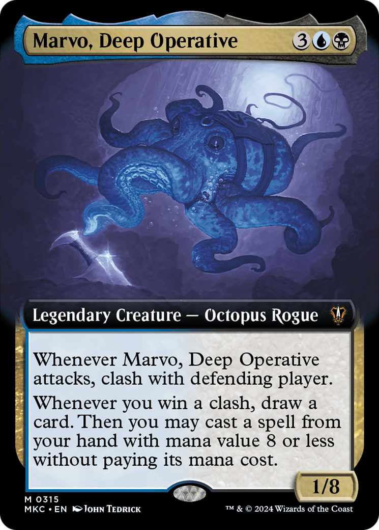 Marvo, Deep Operative (Extended Art) [Murders at Karlov Manor Commander] | Grognard Games