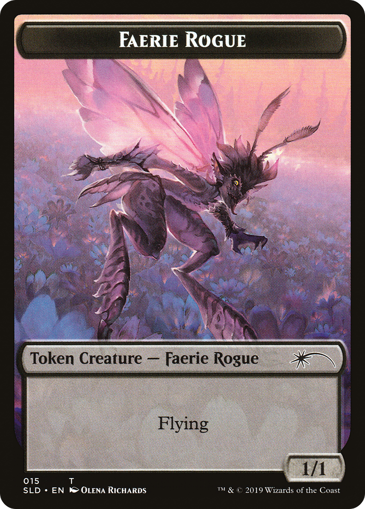 Faerie Rogue Token (015) [Secret Lair Drop Series] | Grognard Games
