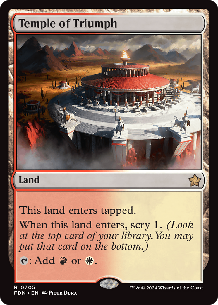 Temple of Triumph [Foundations] | Grognard Games