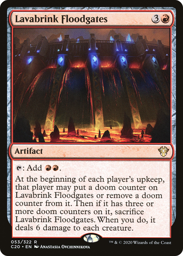 Lavabrink Floodgates [Commander 2020] | Grognard Games