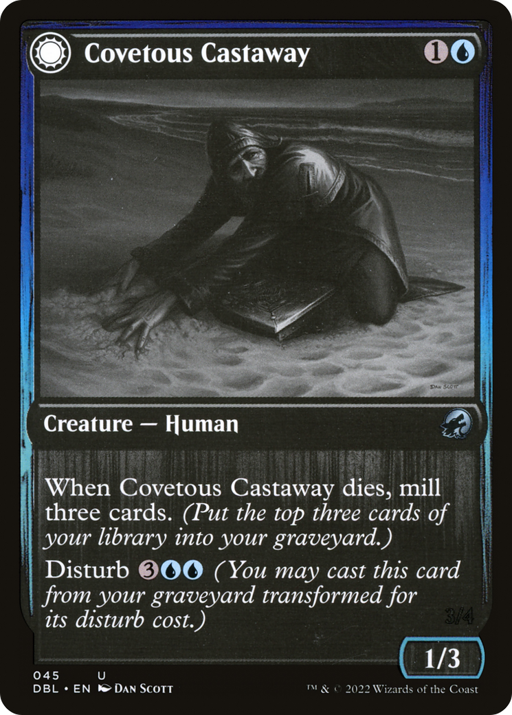 Covetous Castaway // Ghostly Castigator [Innistrad: Double Feature] | Grognard Games