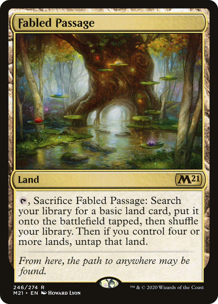 Fabled Passage [Core Set 2021] | Grognard Games