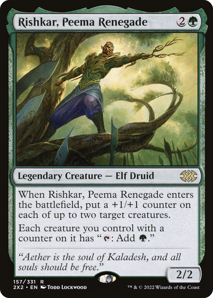 Rishkar, Peema Renegade [Double Masters 2022] | Grognard Games