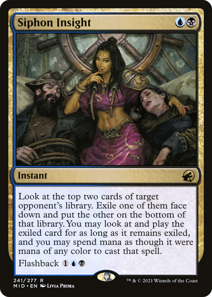 Siphon Insight [Innistrad: Midnight Hunt] | Grognard Games