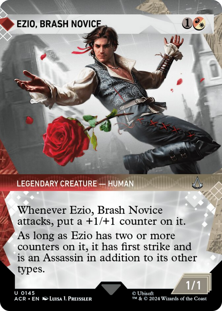 Ezio, Brash Novice (Showcase) [Assassin's Creed] | Grognard Games