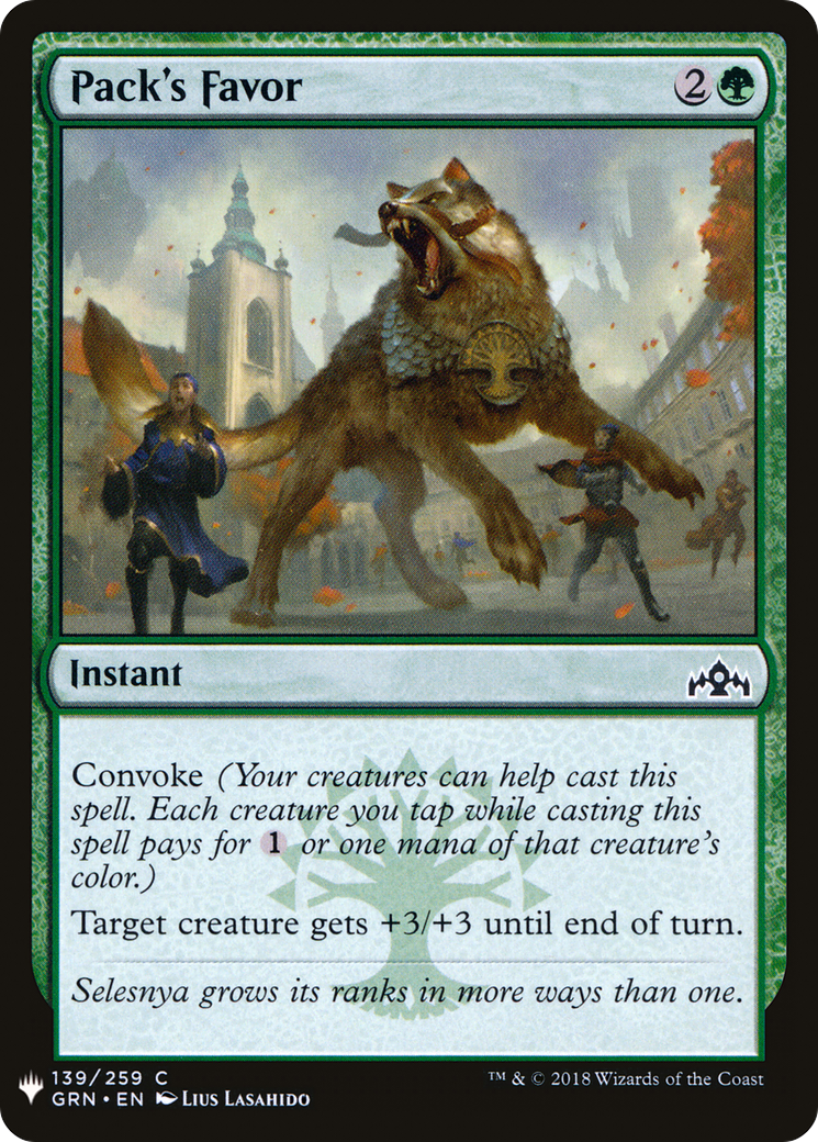 Pack's Favor [Mystery Booster] | Grognard Games