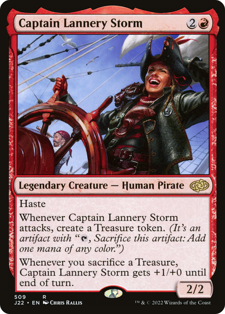 Captain Lannery Storm [Jumpstart 2022] | Grognard Games