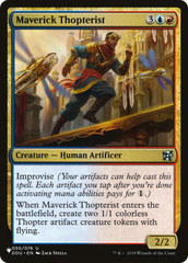 Maverick Thopterist (DDU) [The List] | Grognard Games