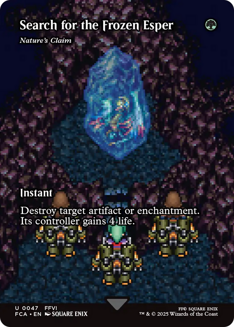 Nature's Claim (FCA-047) - FINAL FANTASY: Through the Ages / Search for the Frozen Esper (Borderless) | Grognard Games