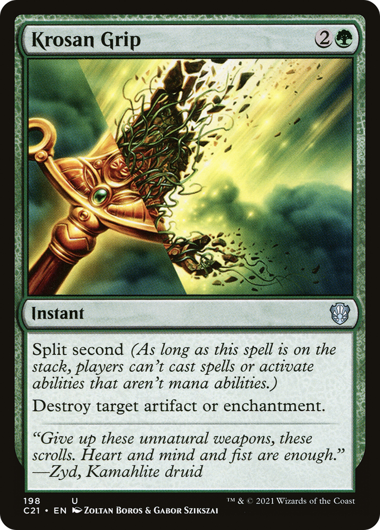 Krosan Grip [Commander 2021] | Grognard Games