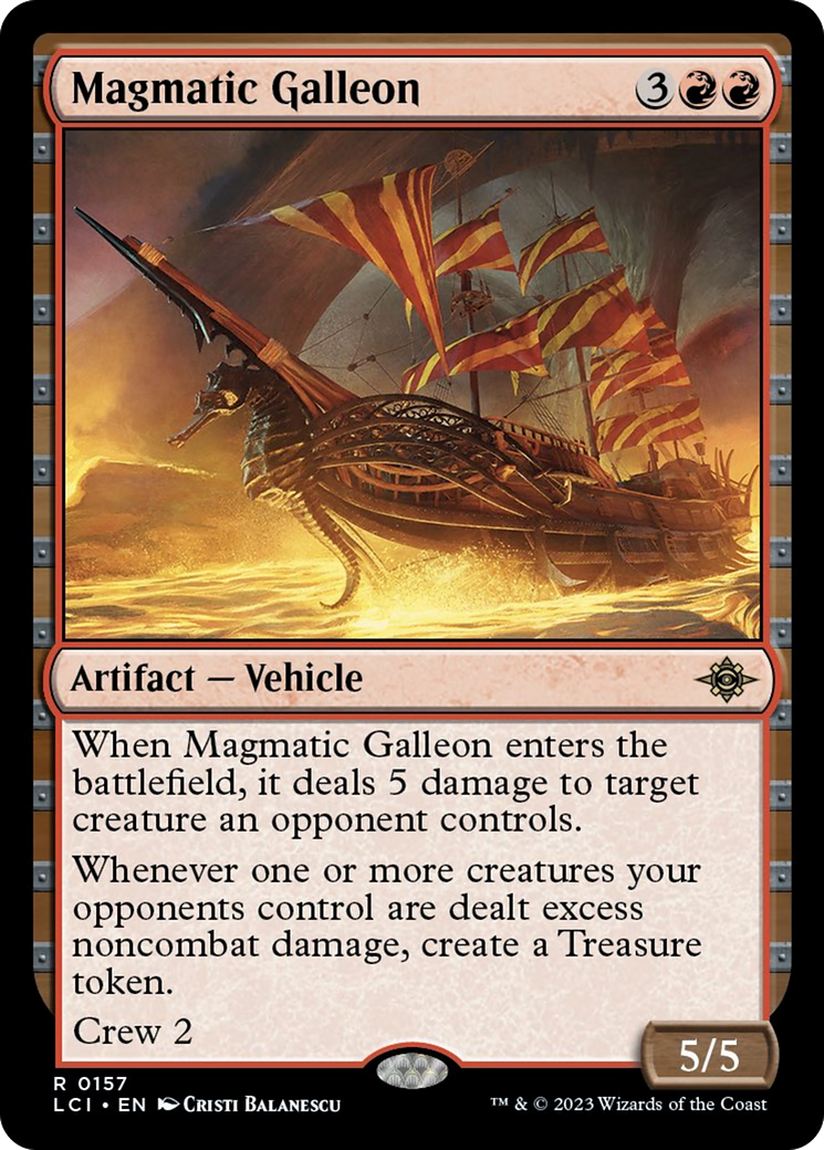 Magmatic Galleon [The Lost Caverns of Ixalan] | Grognard Games