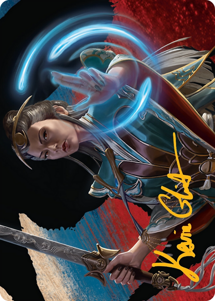 Narset, Jeskai Waymaster Art Card (44/54) [Tarkir: Dragonstorm Art Series] | Grognard Games