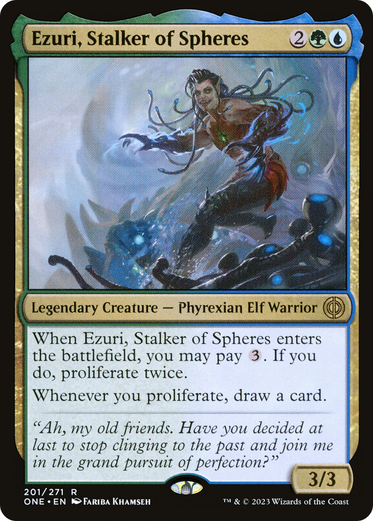 Ezuri, Stalker of Spheres [Phyrexia: All Will Be One] | Grognard Games
