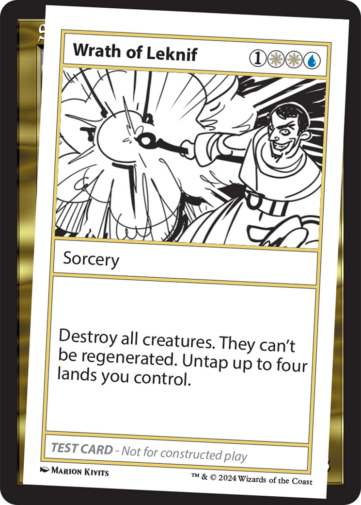 Wrath of Leknif [Mystery Booster 2 Playtest Cards] | Grognard Games