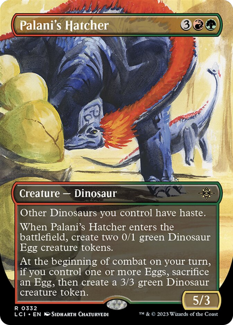 Palani's Hatcher (Borderless) [The Lost Caverns of Ixalan] | Grognard Games