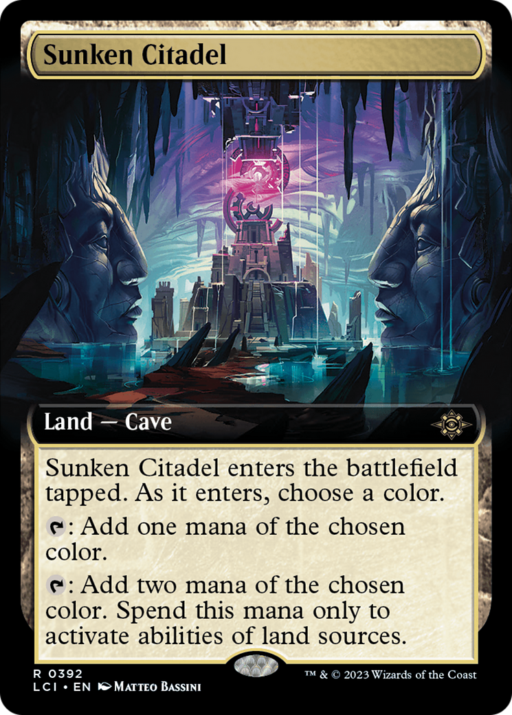 Sunken Citadel (Extended Art) [The Lost Caverns of Ixalan] | Grognard Games