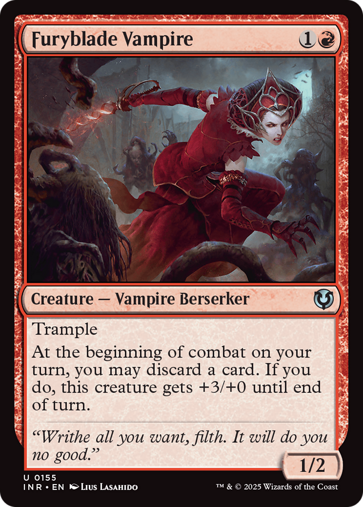 Furyblade Vampire [Innistrad Remastered] | Grognard Games