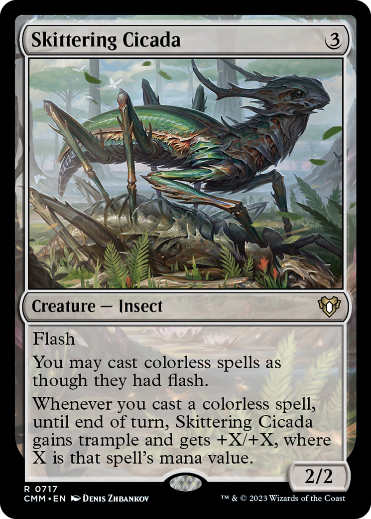 Skittering Cicada [Commander Masters] | Grognard Games