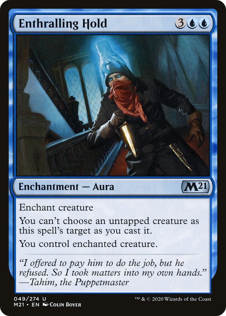 Enthralling Hold (M21-049) - Core Set 2021 Foil | Grognard Games