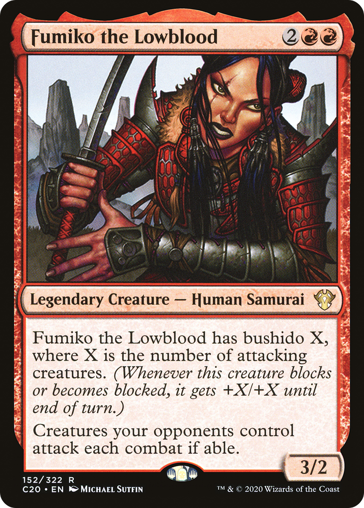 Fumiko the Lowblood [Commander 2020] | Grognard Games