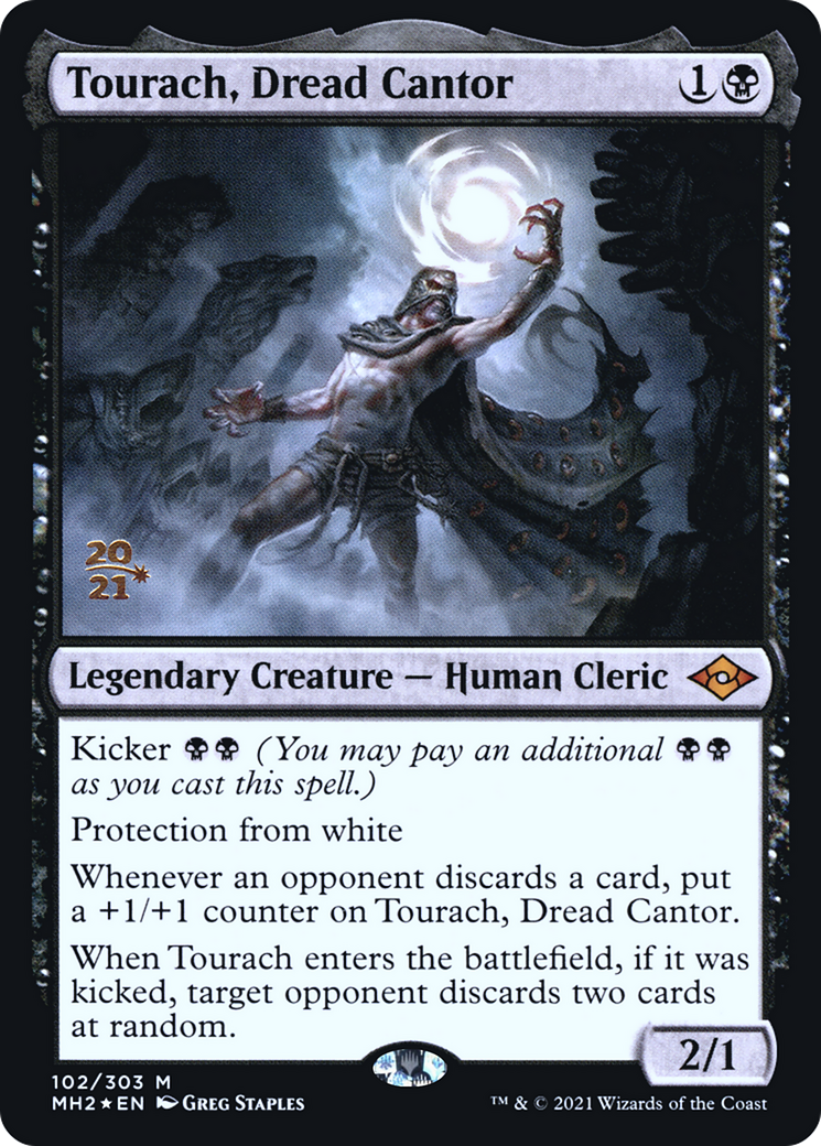 Tourach, Dread Cantor [Modern Horizons 2 Prerelease Promos] | Grognard Games
