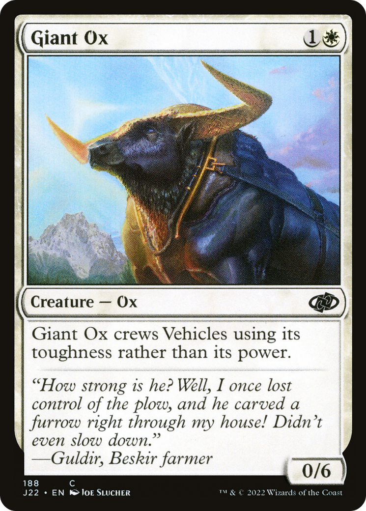 Giant Ox [Jumpstart 2022] | Grognard Games
