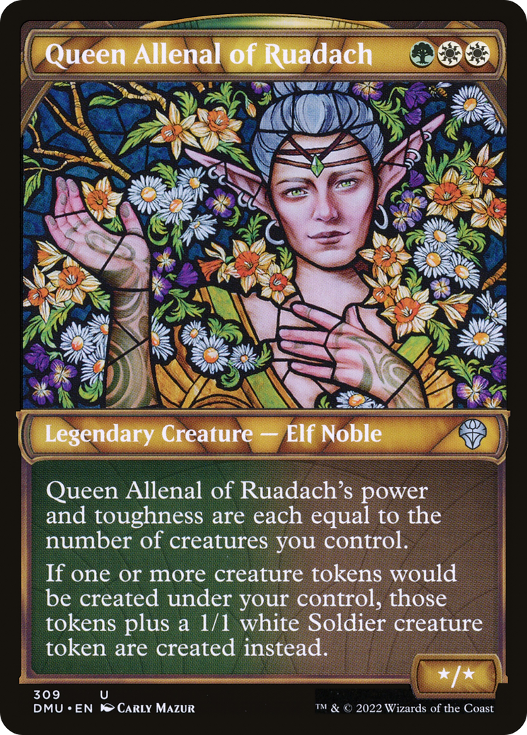 Queen Allenal of Ruadach (Showcase) [Dominaria United] | Grognard Games