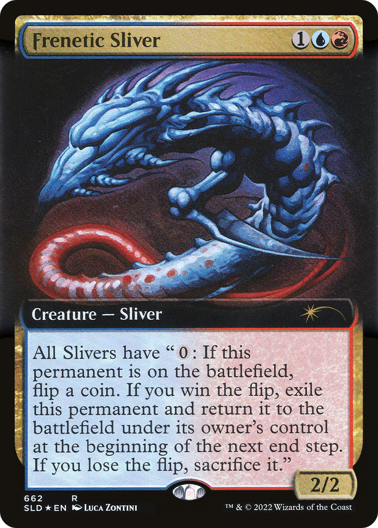 Frenetic Sliver (Extended Art) [Secret Lair Drop Promos] | Grognard Games