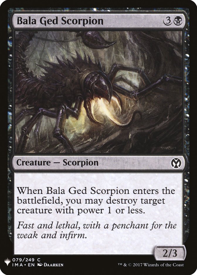 Bala Ged Scorpion [Mystery Booster] | Grognard Games