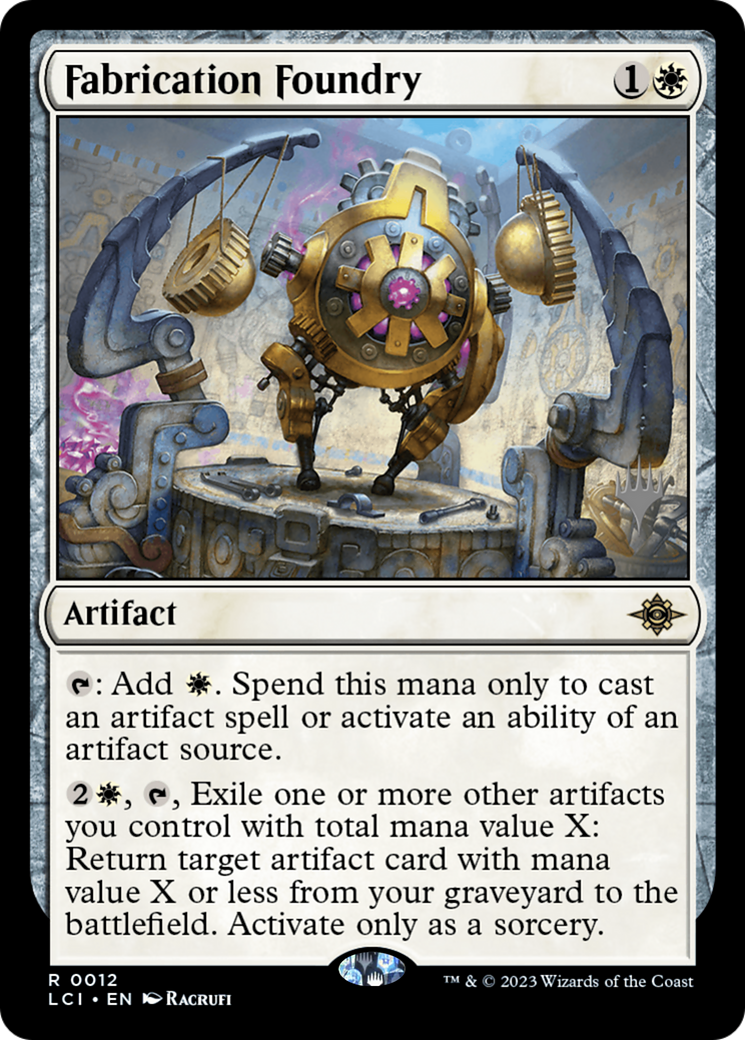 Fabrication Foundry (Promo Pack) [The Lost Caverns of Ixalan Promos] | Grognard Games