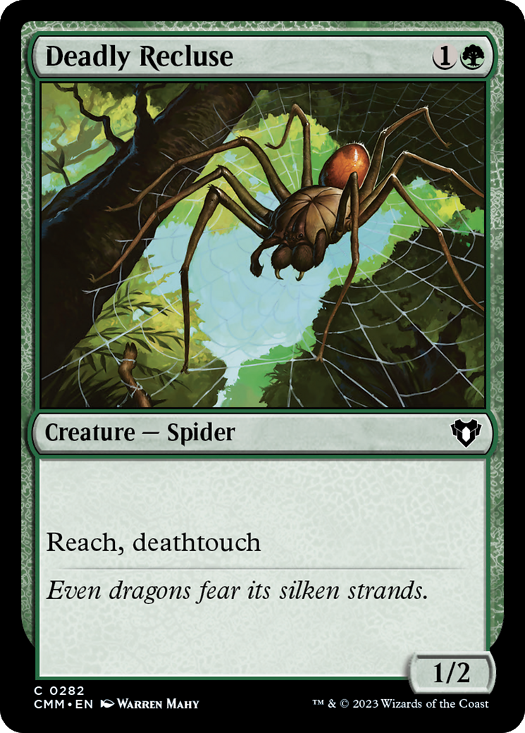Deadly Recluse [Commander Masters] | Grognard Games
