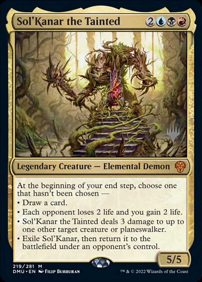 Sol'Kanar the Tainted (Promo Pack) [Dominaria United Promos] | Grognard Games