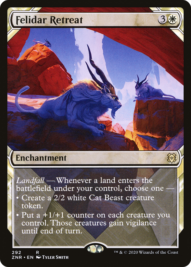 Felidar Retreat (Showcase) [Zendikar Rising] | Grognard Games
