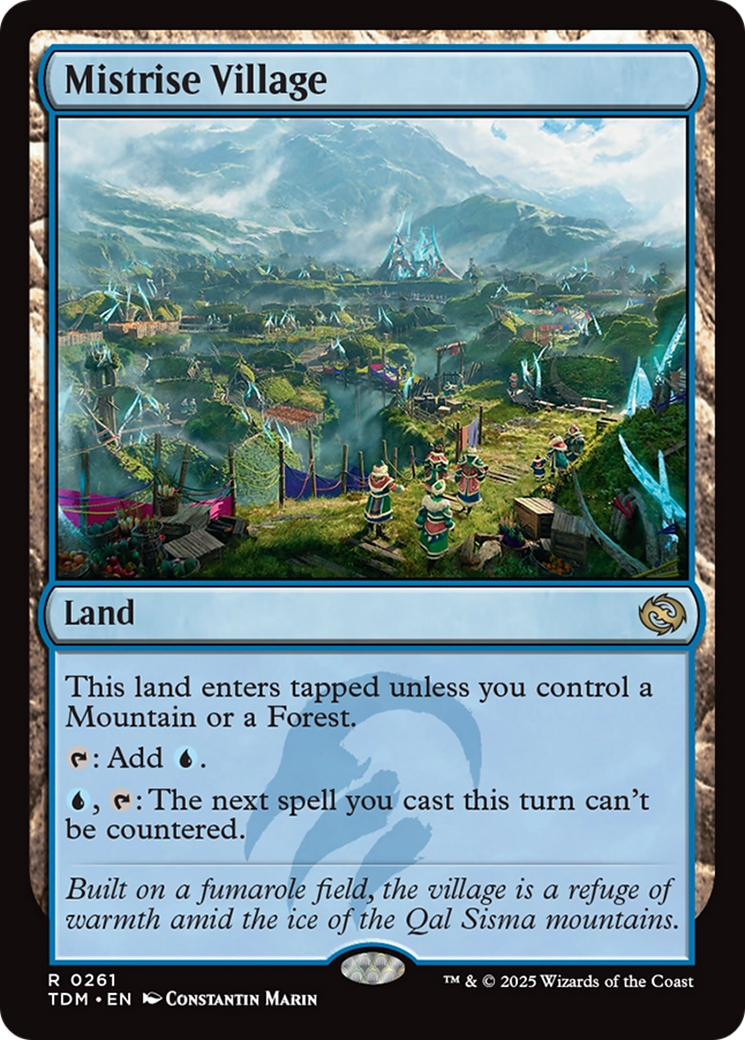 Mistrise Village [Tarkir: Dragonstorm] | Grognard Games