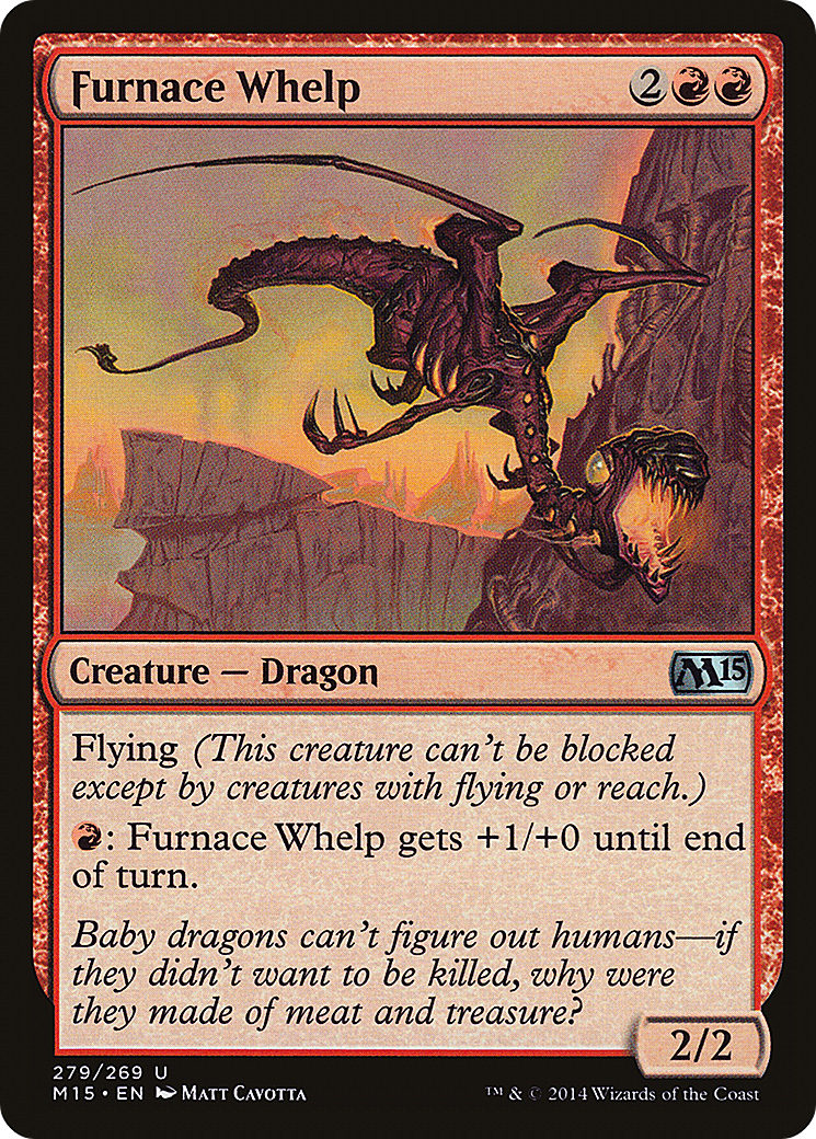 Furnace Whelp (M15-279) - Magic 2015 Foil | Grognard Games