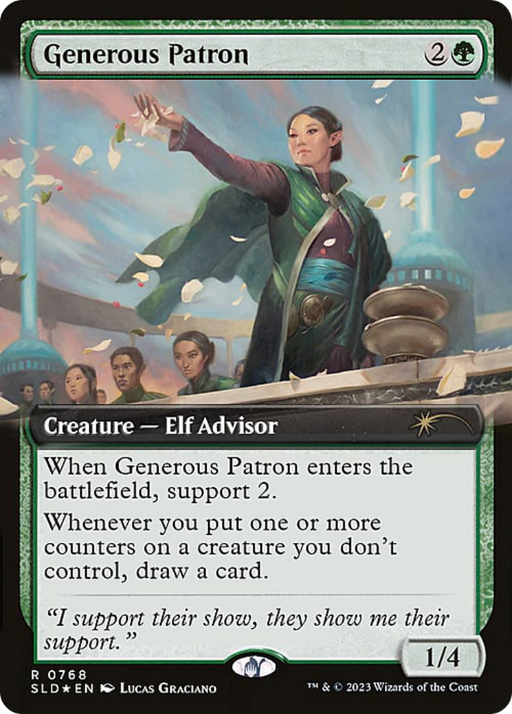 Generous Patron (Extended Art) [Secret Lair Drop Series] | Grognard Games