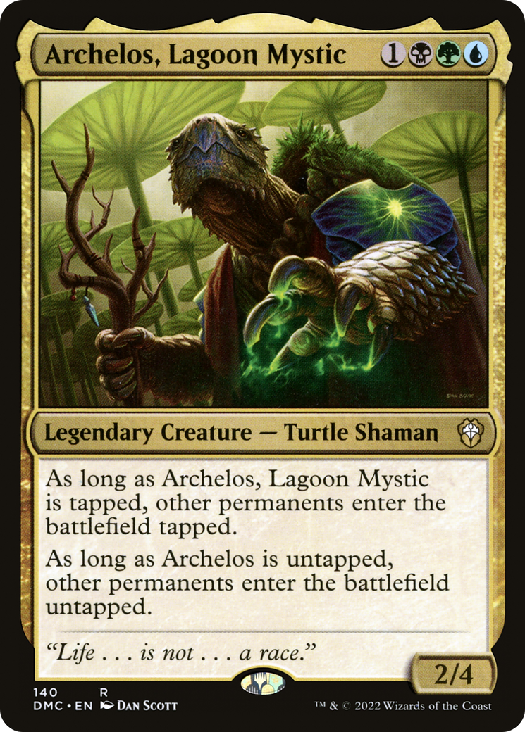 Archelos, Lagoon Mystic [Dominaria United Commander] | Grognard Games