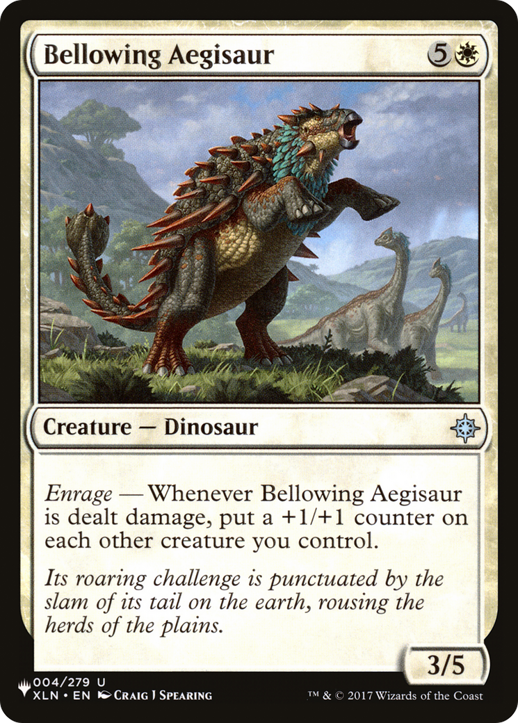 Bellowing Aegisaur [The List] | Grognard Games