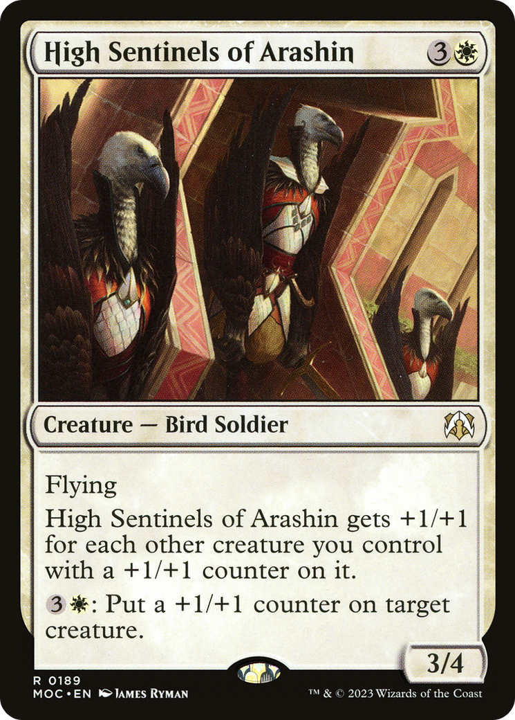 High Sentinels of Arashin [March of the Machine Commander] | Grognard Games