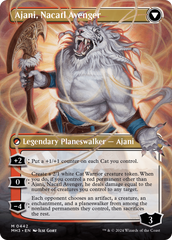 Ajani, Nacatl Pariah // Ajani, Nacatl Avenger (Borderless) [Modern Horizons 3] | Grognard Games