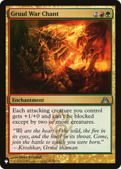 Gruul War Chant [The List] | Grognard Games