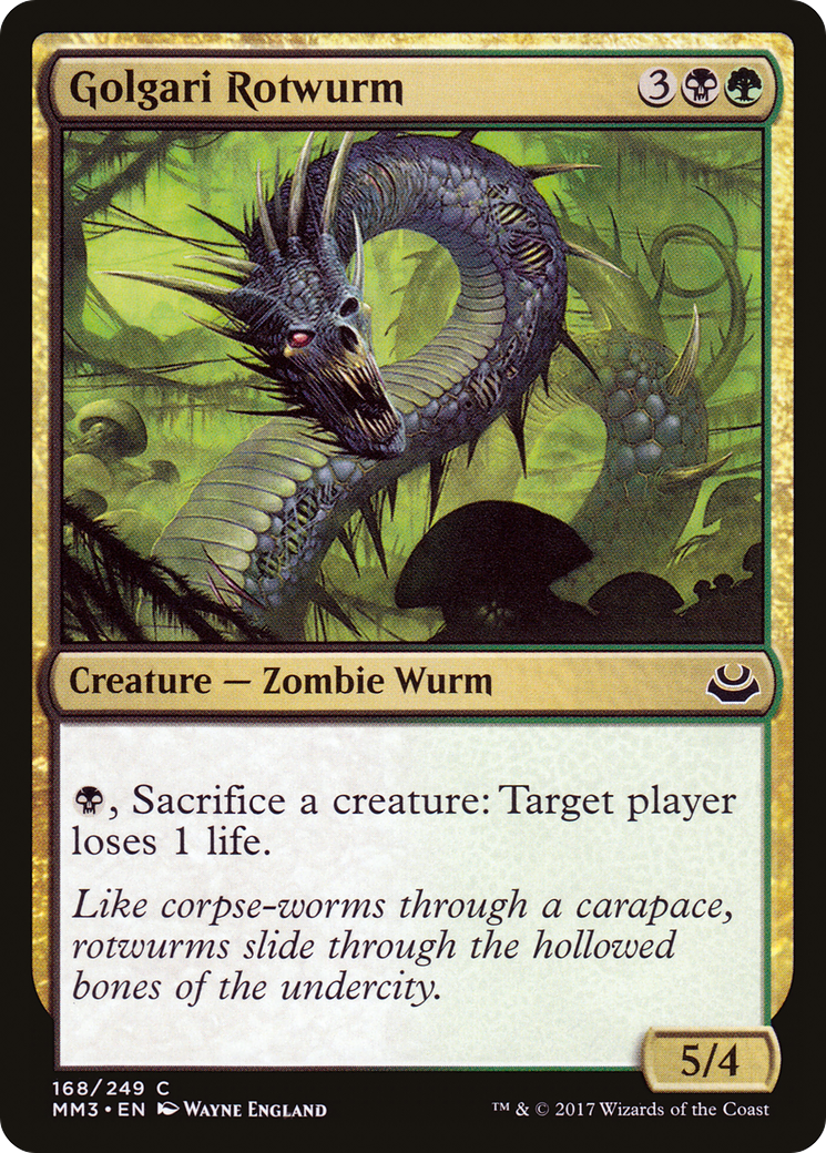 Golgari Rotwurm [Modern Masters 2017] | Grognard Games