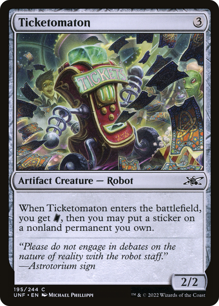 Ticketomaton [Unfinity] | Grognard Games