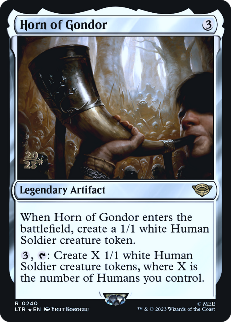 Horn of Gondor [The Lord of the Rings: Tales of Middle-Earth Prerelease Promos] | Grognard Games