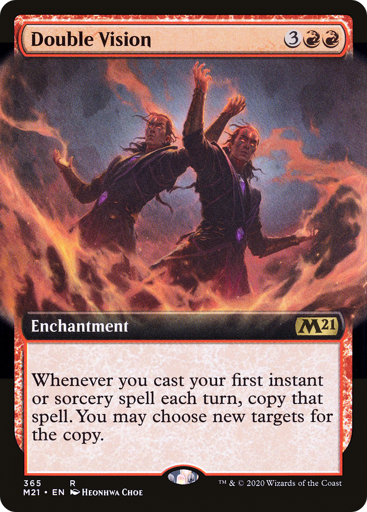 Double Vision (Extended) [Core Set 2021] | Grognard Games