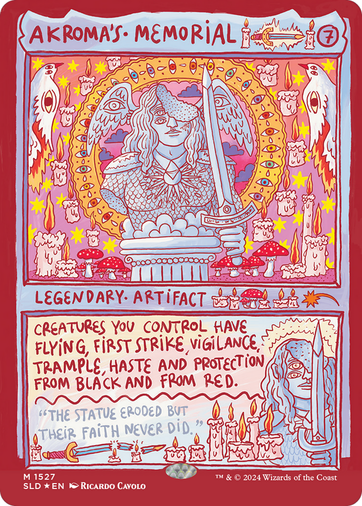 Akroma's Memorial (Rainbow Foil) [Secret Lair Drop Series] | Grognard Games