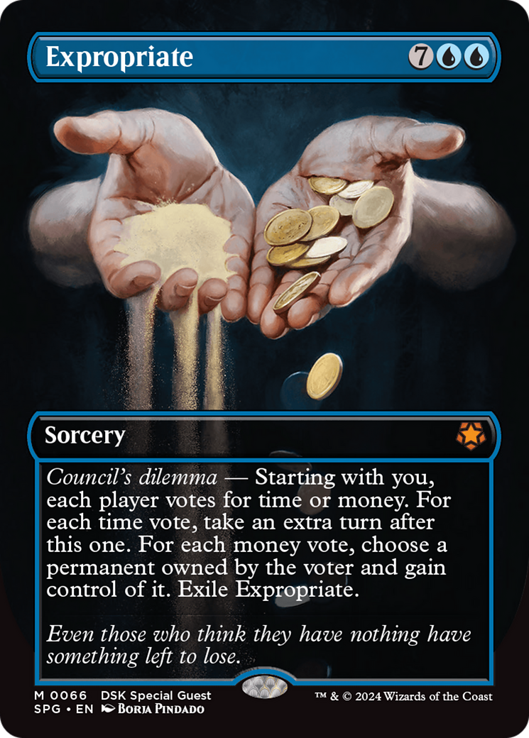 (066) Magic The Gathering Special Guests Single: Expropriate Holo Mythic