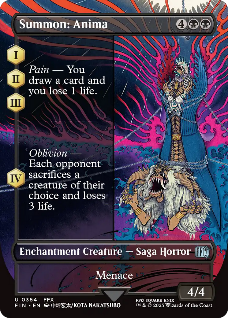 Summon: Anima (Borderless) (FIN-364) - FINAL FANTASY | Grognard Games