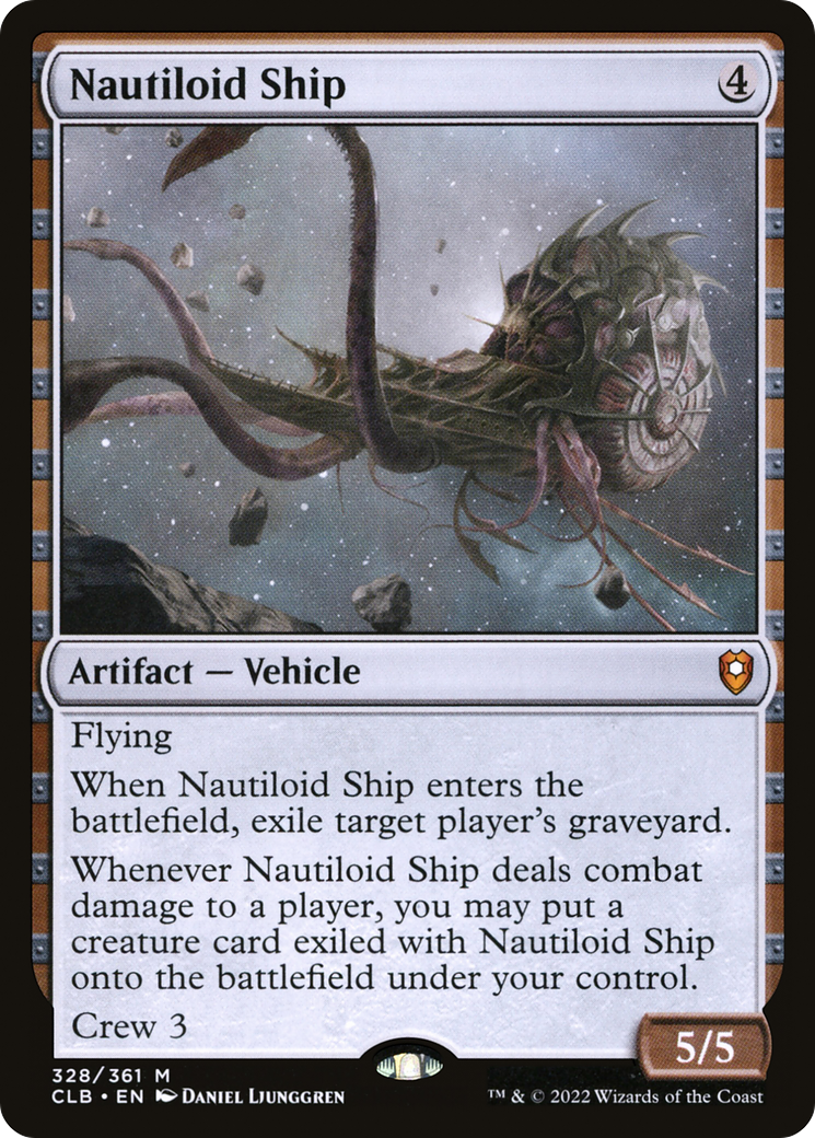 Nautiloid Ship [Commander Legends: Battle for Baldur's Gate] | Grognard Games