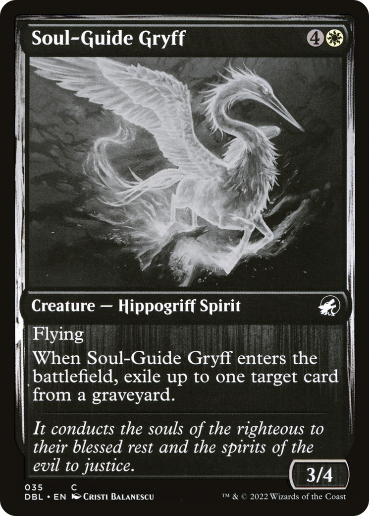 Soul-Guide Gryff [Innistrad: Double Feature] | Grognard Games